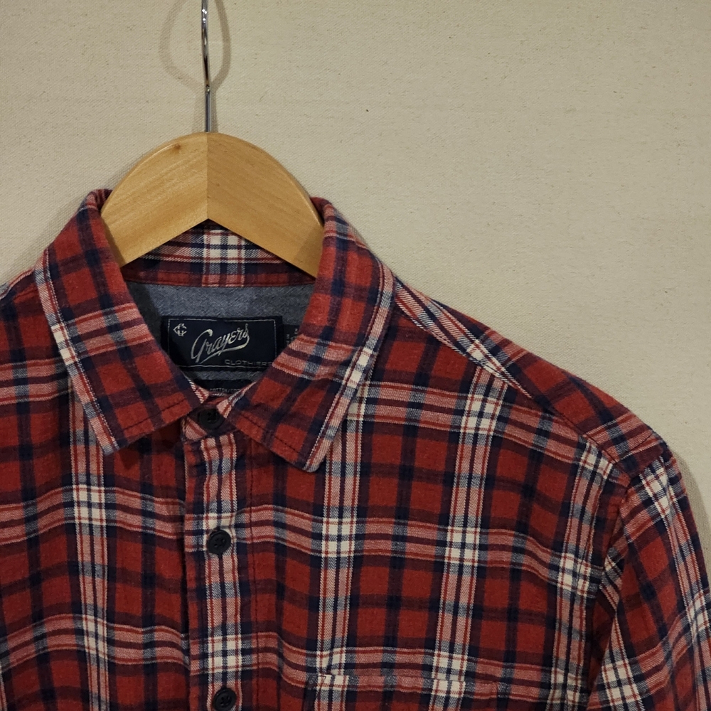 Grayers Flannel Button Down S
